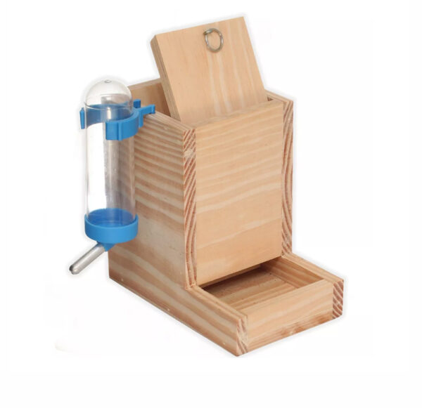 Dispense 3x1 Para Hamster Comedouro Bebedouro Porta Feno - Image 2
